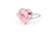 Pink Zirconia Heart Ring 50520