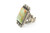 Green Turquoise Men's ring 071120