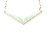 Sterling Silver Inlay Opal Necklace 061720