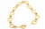 14K Gold Link Bracelet 091720