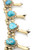 Vintage Turquoise Squash Blossom 120520