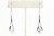 Long Dangle White Buffalo Earrings 012821