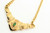18K Gold Emerald & Diamond Necklace 032721
