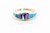 Play On Blue Inlay Ring 040121