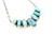 Sterling Silver Kingman Turquoise Necklace 112121