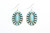 Turquoise Cluster Earrings 020422