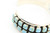 Double Row Kingman Turquoise Cuff Bracelet 032422
