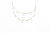 Double White Opal Drop Necklace 092022