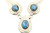 Old Kingman Turquoise Necklace 101422  Old Kingman Turquoise Necklace 101422