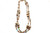 60 Inch Multi-Color stone and Copper Beads 101722