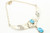 Sterling Silver Kingman Turquoise Necklace 103022