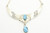 Sterling Silver Kingman Turquoise Necklace 103022