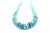 Graduated Santa Domingo Kingman Turquoise Necklace 112722