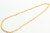 Sterling Silver Tri-Color Braided Necklace 121222