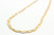 Sterling Silver Tri-Color Braided Necklace 121222