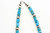 Santo Domingo Turquoise and Silver Pearl Necklace 122922