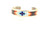 Navajo Tsos Inlay Cuff Bracelet  071423 Navajo Tsos Inlay Cuff Bracelet  071423