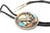 Sterling Silver Multi-Color Eagle Bolo Tie 072623