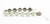 Reversible White Opal Link Bracelet 110223