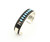 Sterling Silver Multi Stone Turquoise Cuff Bracelet 060524