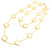 18K Gold Mother of Pearl Necklace 081424