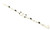 Sterling Silver Horseshoe Link Bracelet 091524