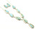Sterling Silver Royston Turquoise Teardrop Necklace and Earring 120524 Sterling Silver Royston Turquoise Teardrop Necklace and Earring 120524