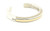 Sterling Silver and 14K Gold Cuff Bracelet 121224