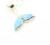 Sterling Silver Sleeping Beauty Whales Tail Pendant 010725 Sterling Silver Sleeping Beauty Whales Tail Pendant 010725