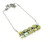 Sterling Silver Royston Turquoise Bar Necklace 011024