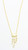 Gold Rhodium Mother of Pearl Cloud with Crystal Necklace 082425