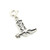 Sterling Silver Boot Charm 101025