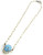 Sterling Silver Randy Boyd Kingman Turquoise Necklace 010826