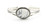 Sterling Silver Round White Buffalo Bracelet 011626