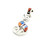 Sterling Silver Multi-Color Cat Pendant 012226