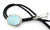 Large Sterling Silver High Grade Kingman Turquoise Bolo 030726