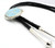 Large Sterling Silver High Grade Kingman Turquoise Bolo 030726
