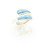 Sterling Silver Inlay Turquoise Adjustable Ring 030726