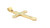 14K Gold Large White Opal Cross 060326