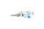Sterling Silver Golden Hills Turquoise Three-Stone Rope Cuff Bracelet 090126