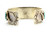 Effie Calavaza Zuni Turquoise Row Cuff Bracelet 092426