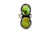 Roie Jaque Lime Green Turquoise Two-Stone Ring 100226