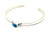 Roie Jaque Blue Kingman Turquoise Stacker Cuff 100226