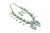 Roie Jaque Sonoran Gold Turquoise Squash Blossom Necklace Set 100226