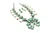Roie Jaque Sonoran Gold Turquoise Squash Blossom Necklace Set 100226
