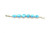 Roie Jaque Blue Kingman Turquoise Six-Stone Link Bracelet 100226