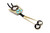 M.B.S. Zuni Horse Head Bolo Tie with Turquoise 092426