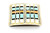 Martin & Esther Panteah Zuni Cornrow Inlay Belt Buckle 092426