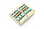 Martin & Esther Panteah Zuni Cornrow Inlay Belt Buckle 092426