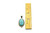 Roie Jaque Blue Turquoise Pyrite Blossom Pendant 100426